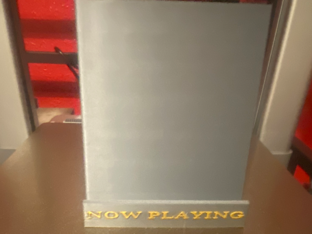 vinyl record now playing stand