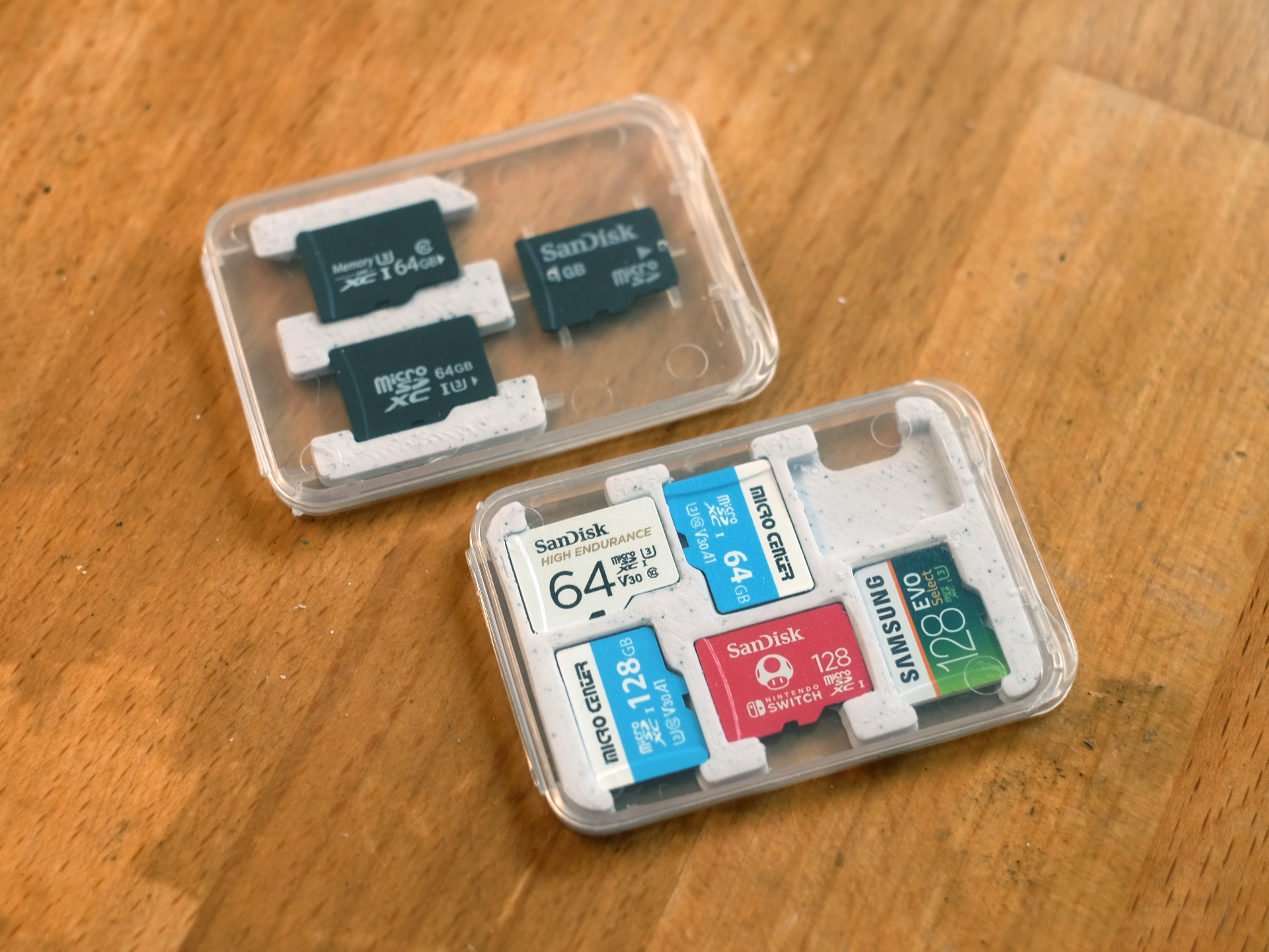 MicroSD + Adapter case insert