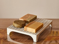Lattice holder for soap or plants