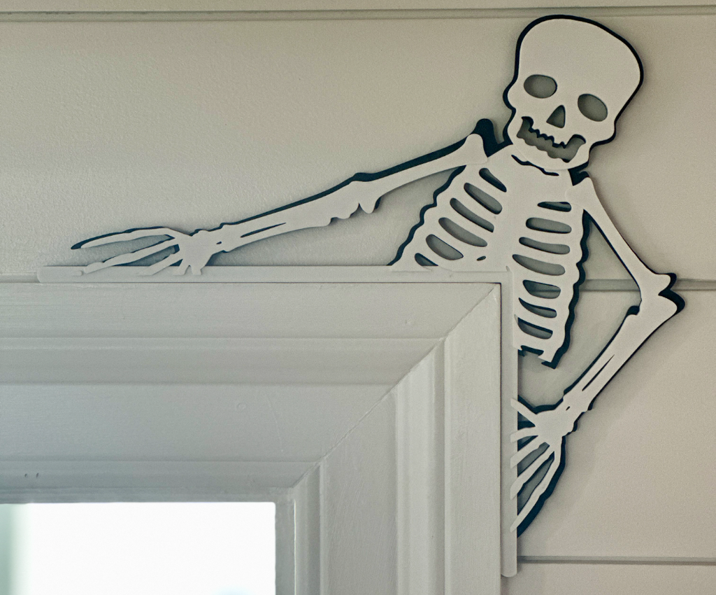 Skeleton - Halloween Door Corner Decor