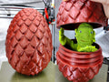 Extra Large Dragon Egg with Threads