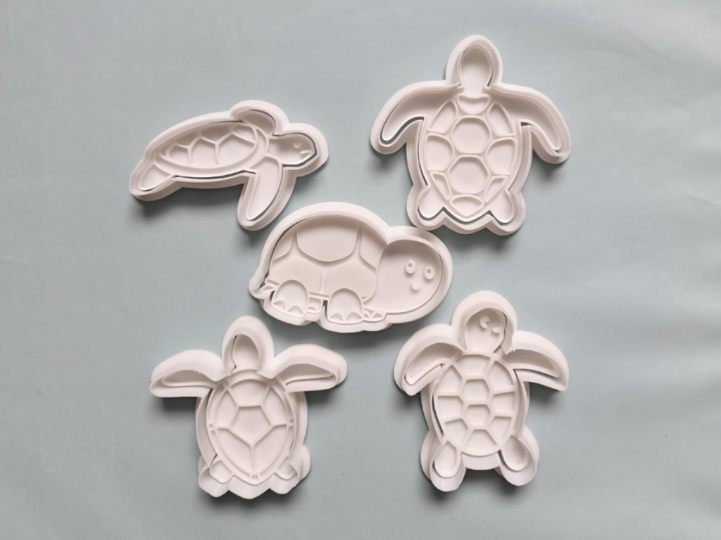 Sea Turtle Cute Cookie Cutter Playdoh Animal Water