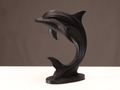 Dolphin Statue – Minimalist Organic Design