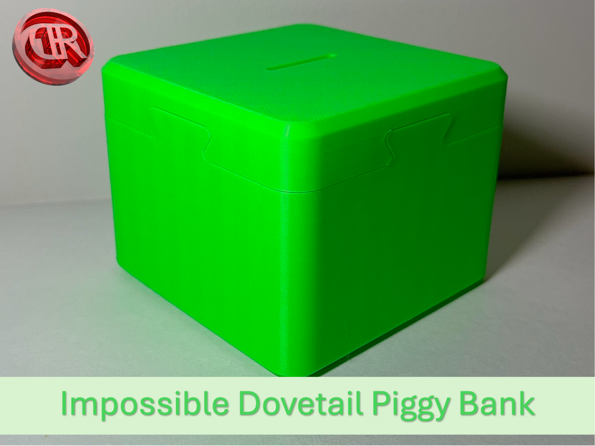Impossible Dovetail Piggy Bank