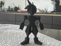 Low Poly Cloud Strife FF7