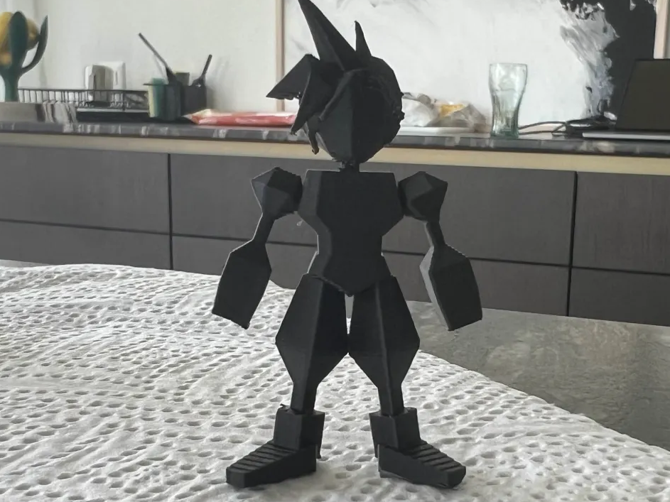 Low Poly Cloud Strife FF7
