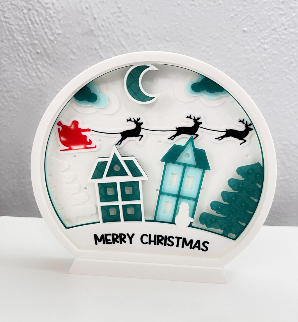 Merry Christmas Snow Globe