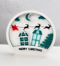 Merry Christmas Snow Globe