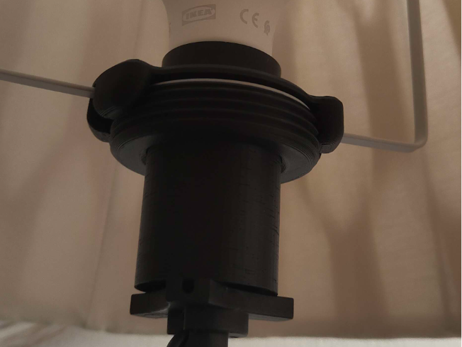 Ikea Barlast adapter lampshade