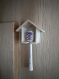 dust-proof toothbrush hook 防尘牙刷挂