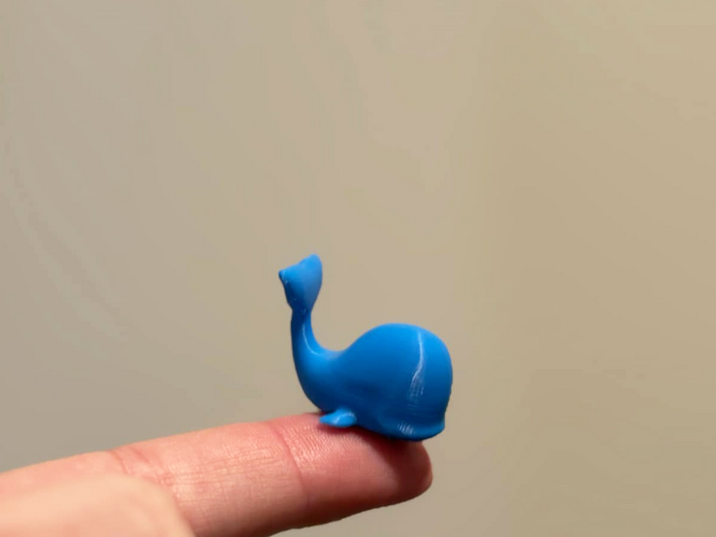 Miniature whale no supports Free to Sell
