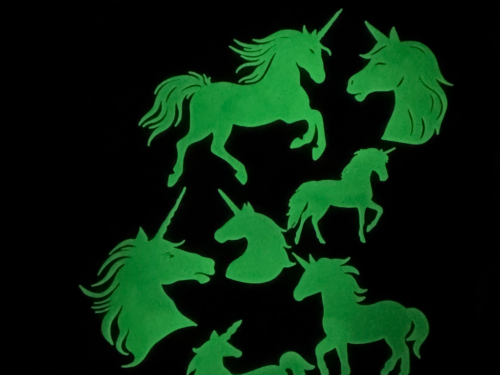 Glow In the Dark Unicorns