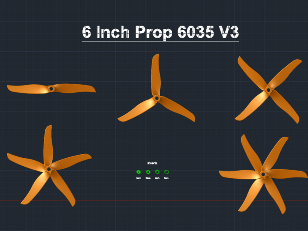 6 inch Propellers