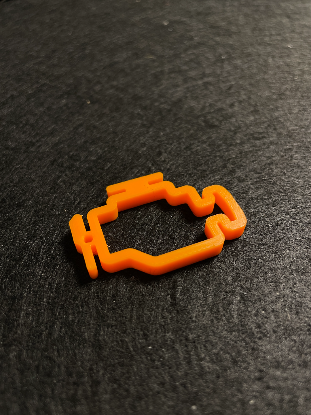Engine light key ring