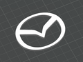 Mazda (New 2024) Emblem Logo - No Text