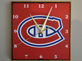 Montreal Canadians Clock Face