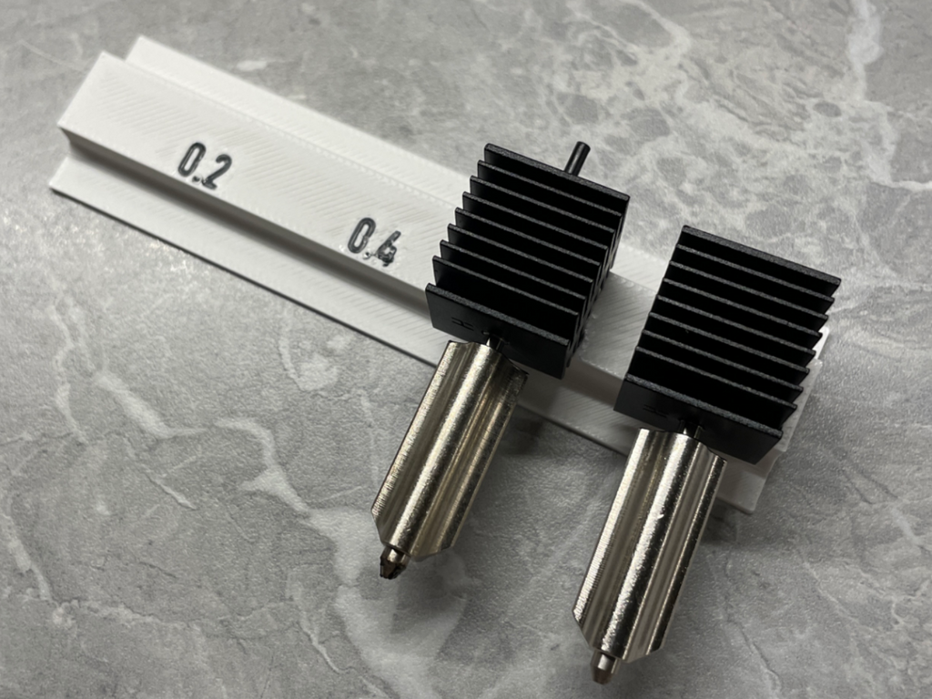 Bambulab A1 (Mini) hotend nozzle holder (+magnets)