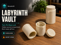 Labyrinth Vault – Twin-Pin Lock + Compartment