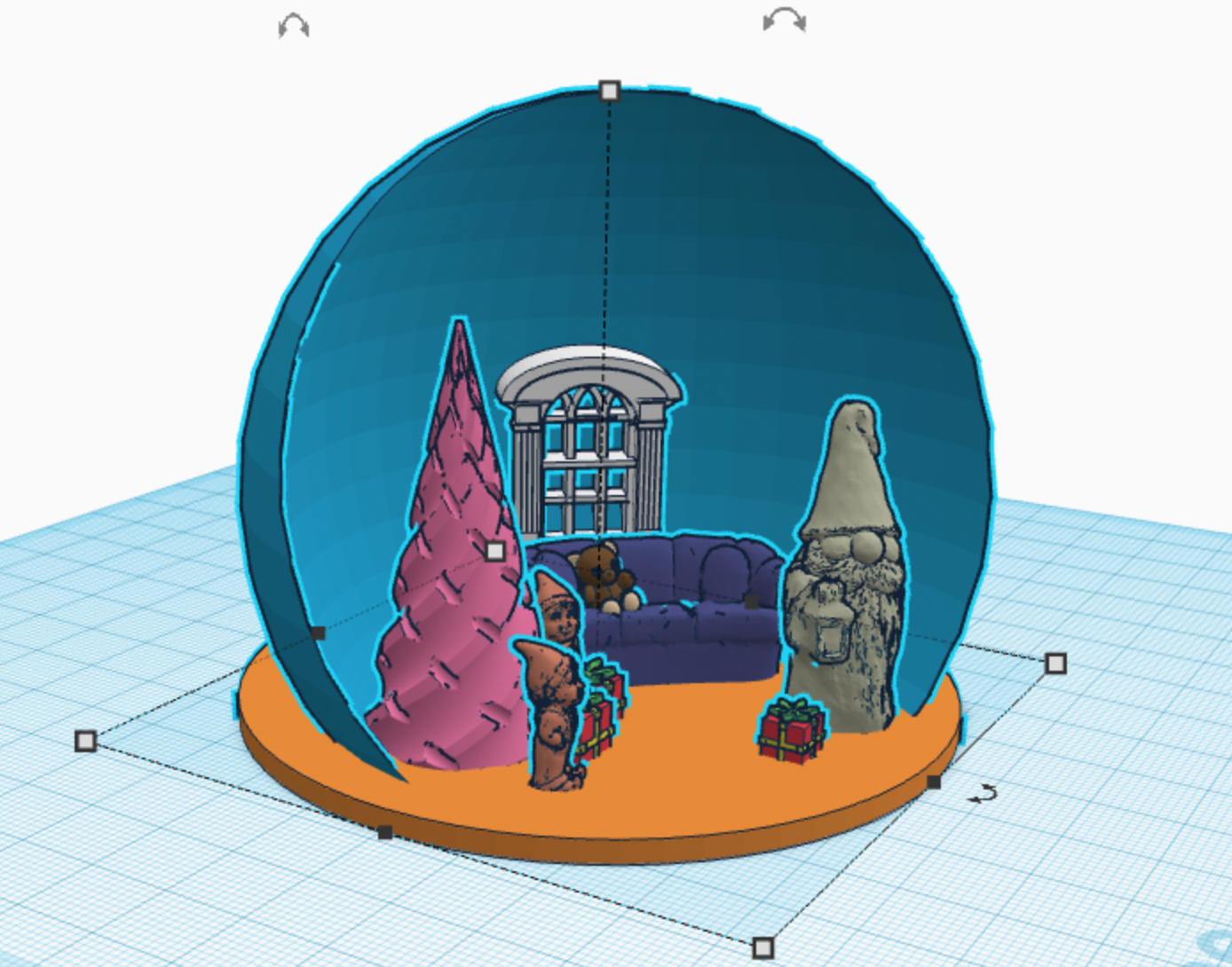 CHRISTMAS GLOBE DECORATION