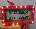 Beetlegeuse sign inc. Hueforge inset