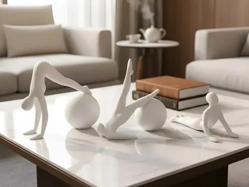 Estatuas de pilates/Decorativos
