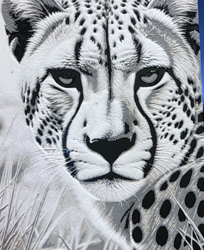 Cheetah (Guepardo) Hueforge