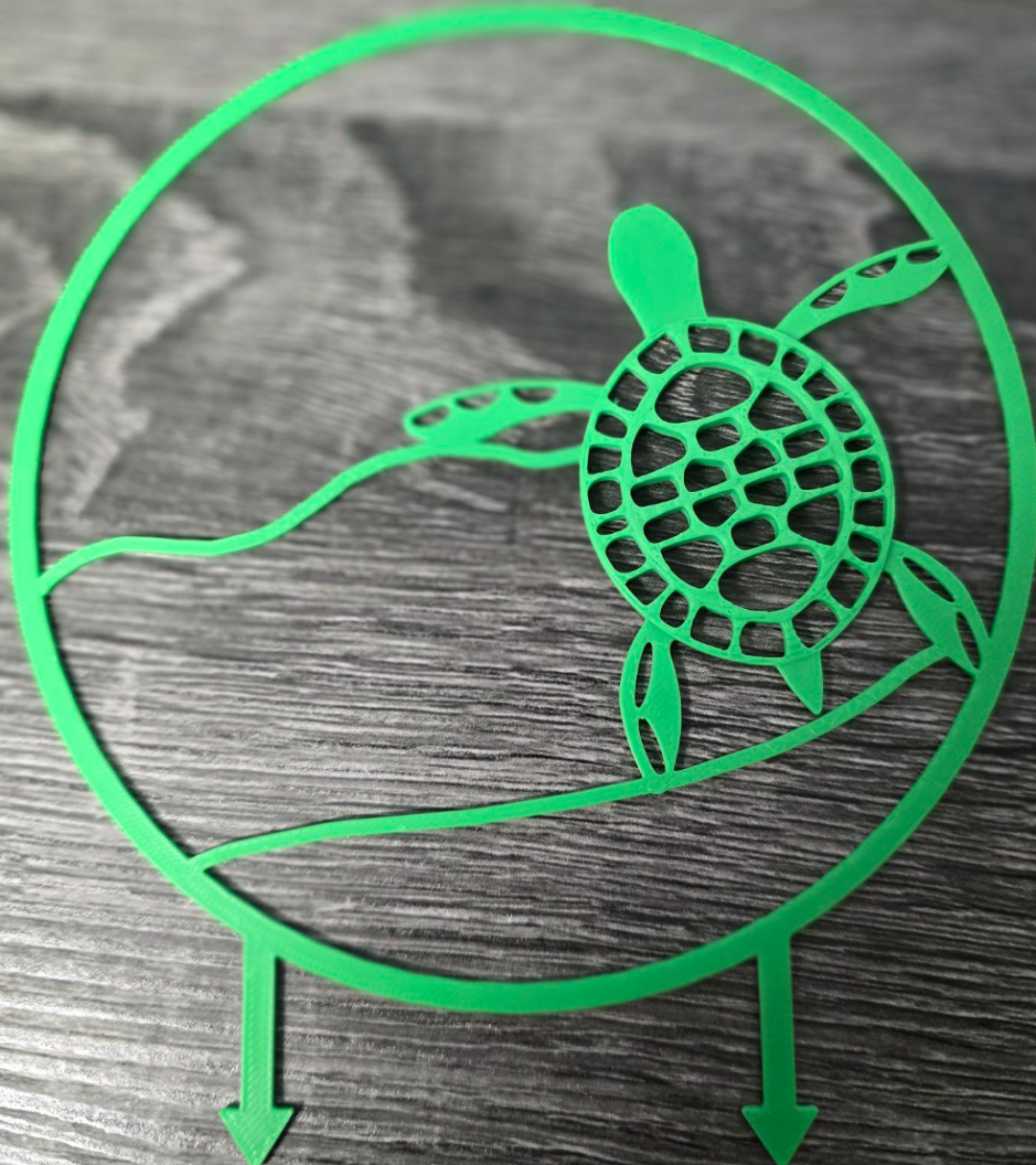 Turtle plant trellis