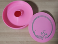 Nut bowl with lid and peel container
