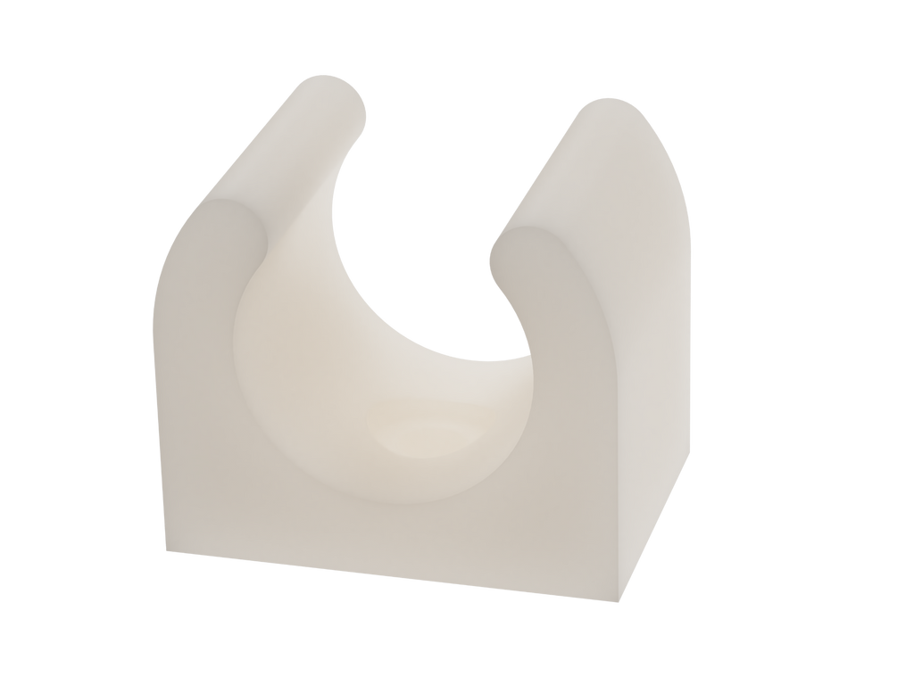 Minimalistic cable clip (various sizes)