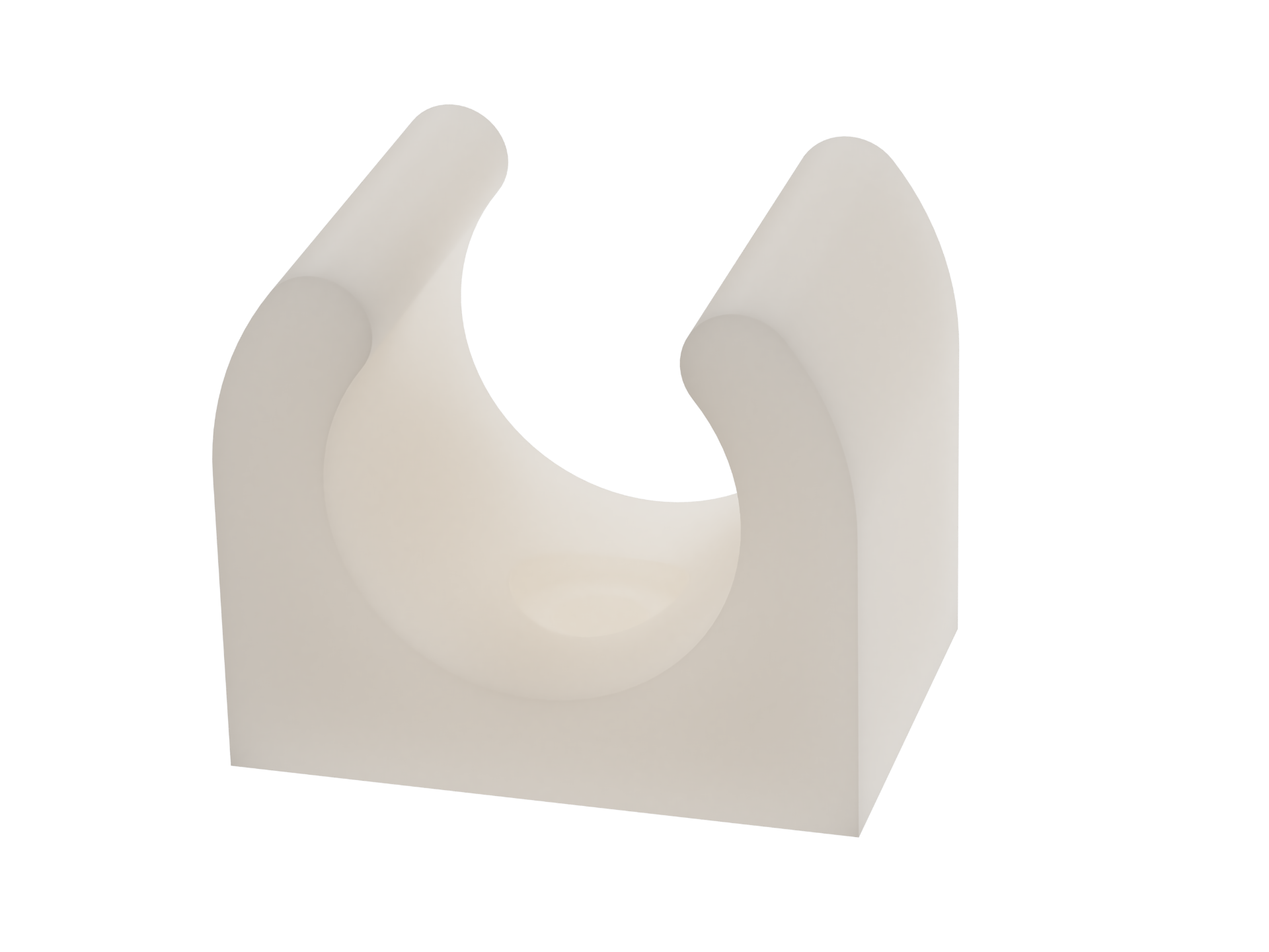 Minimalistic cable clip (various sizes)