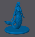Mermaid with base