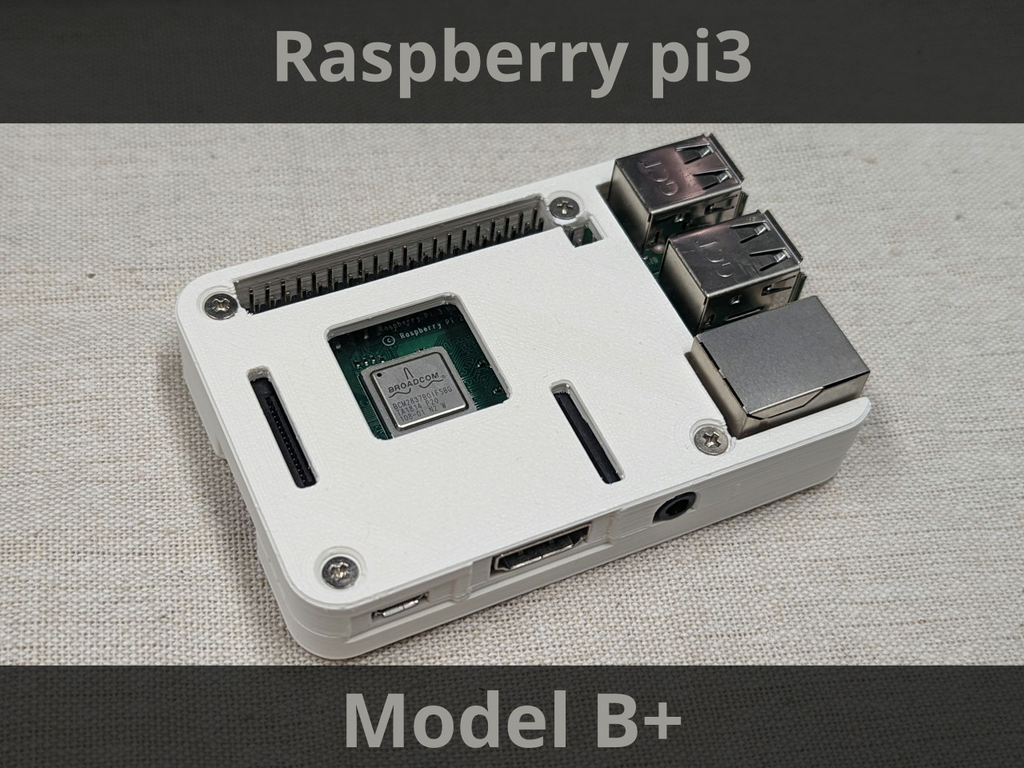 Raspberry pi 3 Model B+ case