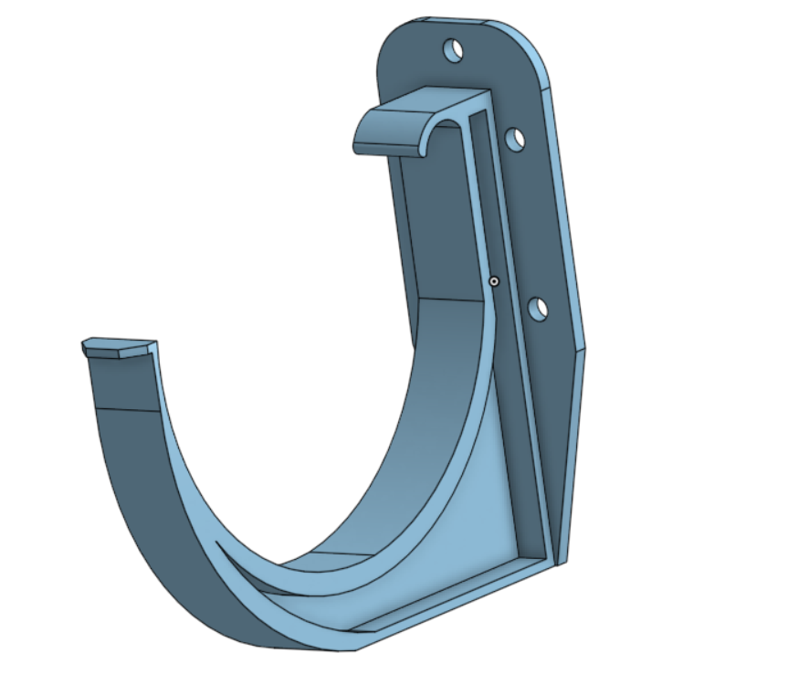 Gutter holder universal