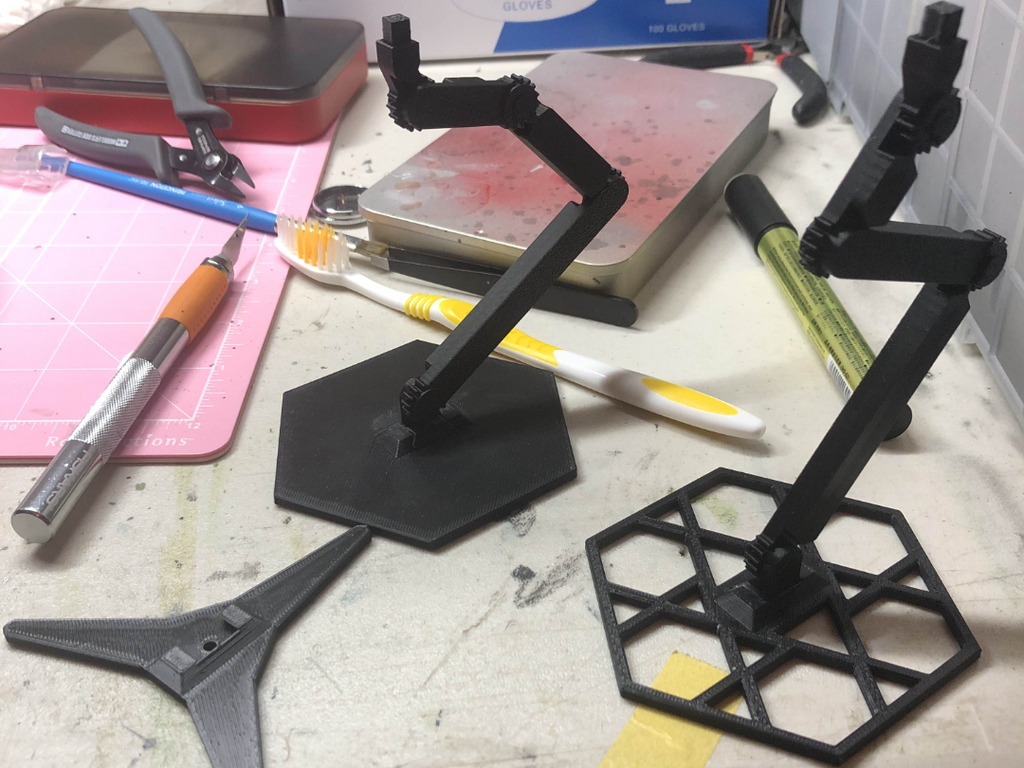 Real Grade RG Gunpla/Gundam action base adaptor