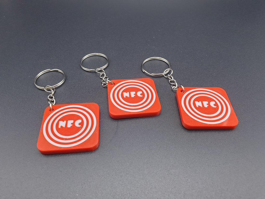 NFC Tag Keychain