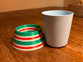 non-spill cup holder / anti tip coaster