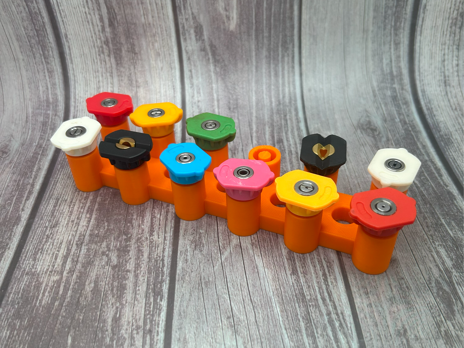 Nozzle Nest: A Home for Pressure Washer Nozzles