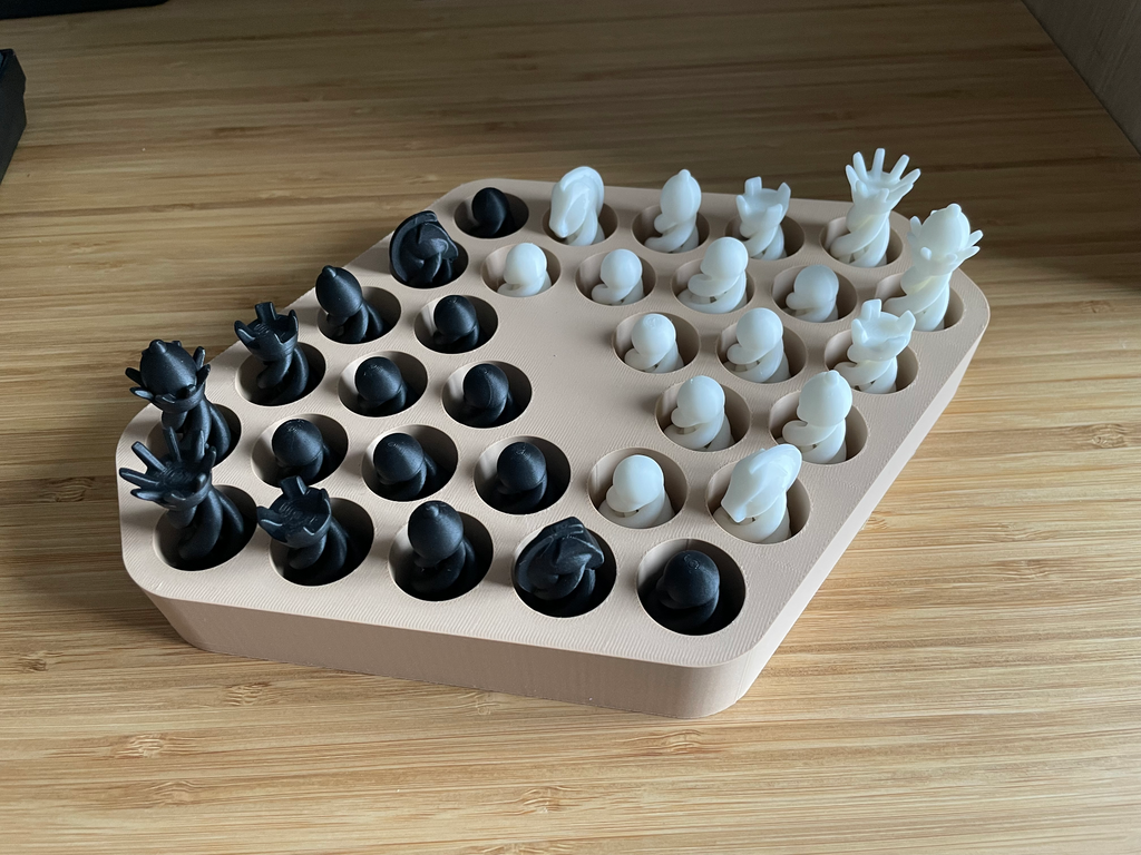 Spiral Chess Piece Holder