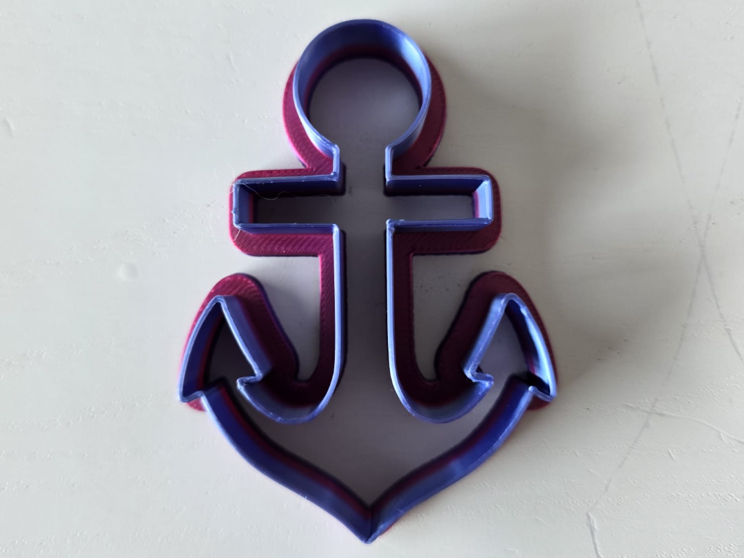 Anchor Imprint Cutter Cookie Stamp Sea Playdoh