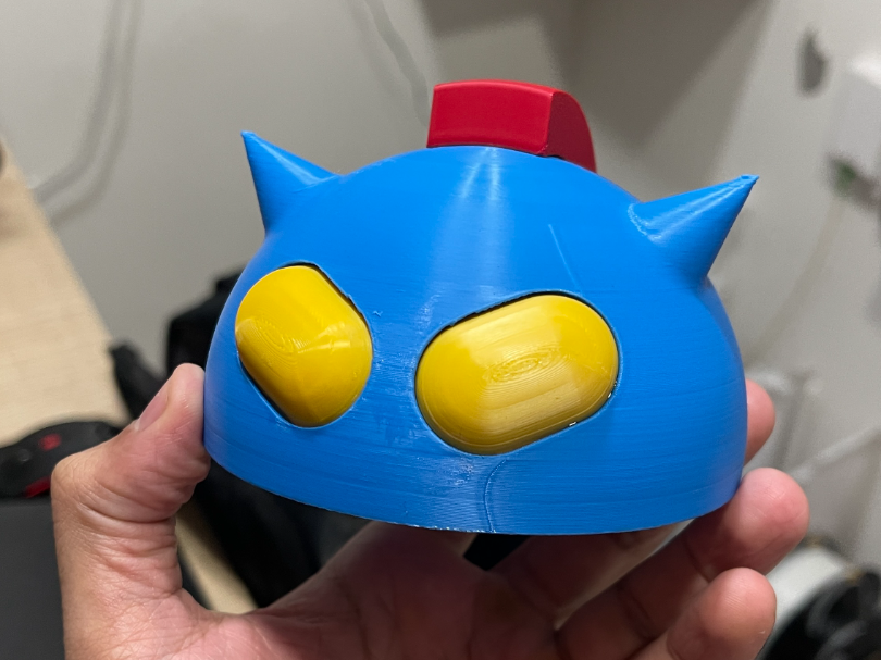 Action Kamen Chibi Helmet from Shinchan (No AMS)