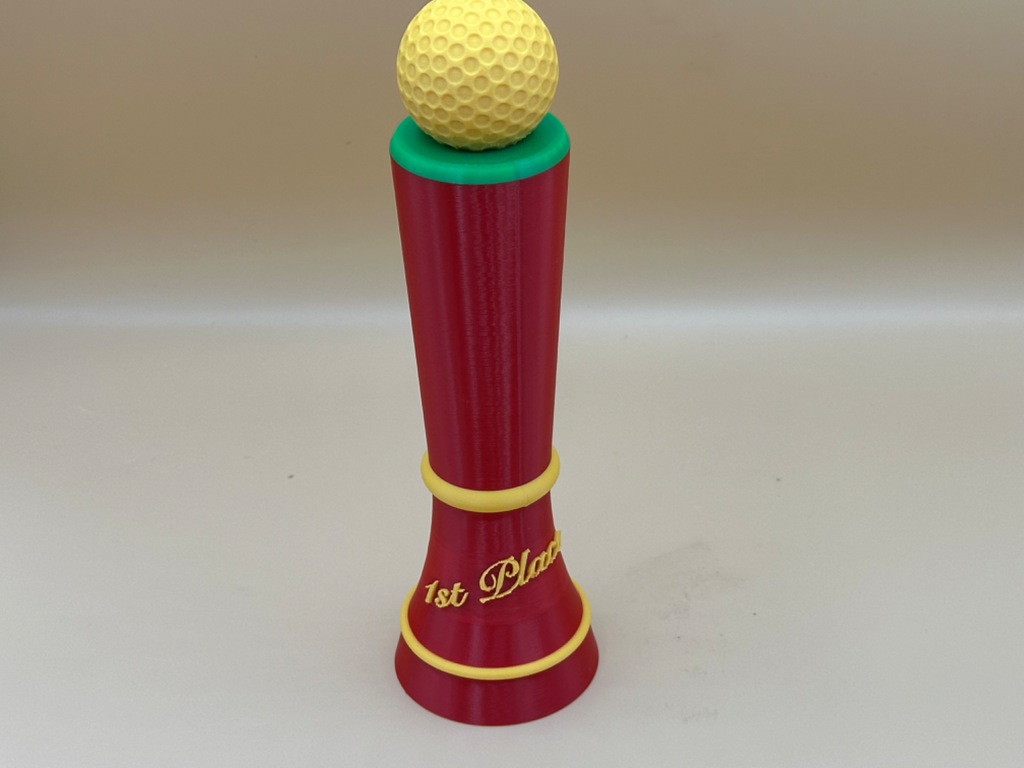 Golf Trophy: Elegant Design for Golf or Mini Golf Champions