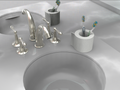Toilet Paper Toothbrush Holder