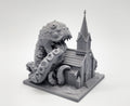 Cosmic Horror eating a Church Miniature