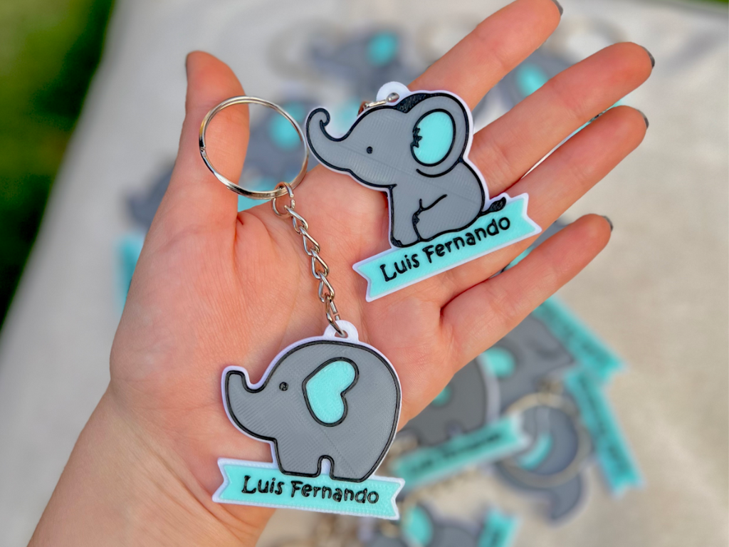 Llaveros Elefante