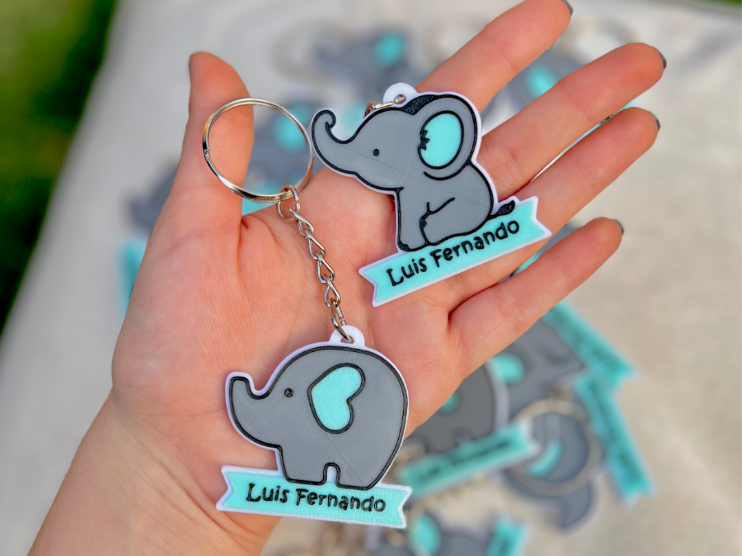 Llaveros Elefante