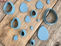 Egg Clay Earring Cutter