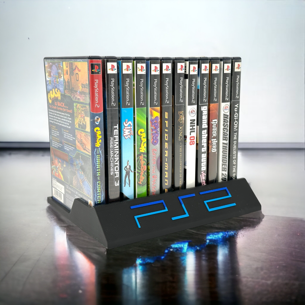 Playstation 2 Video Game Holder - 12 Slot