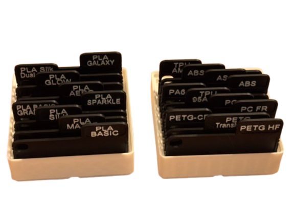Filament Sample Divider for Favorite Sample Boxes