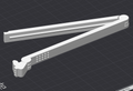 140mm bag clip print in place