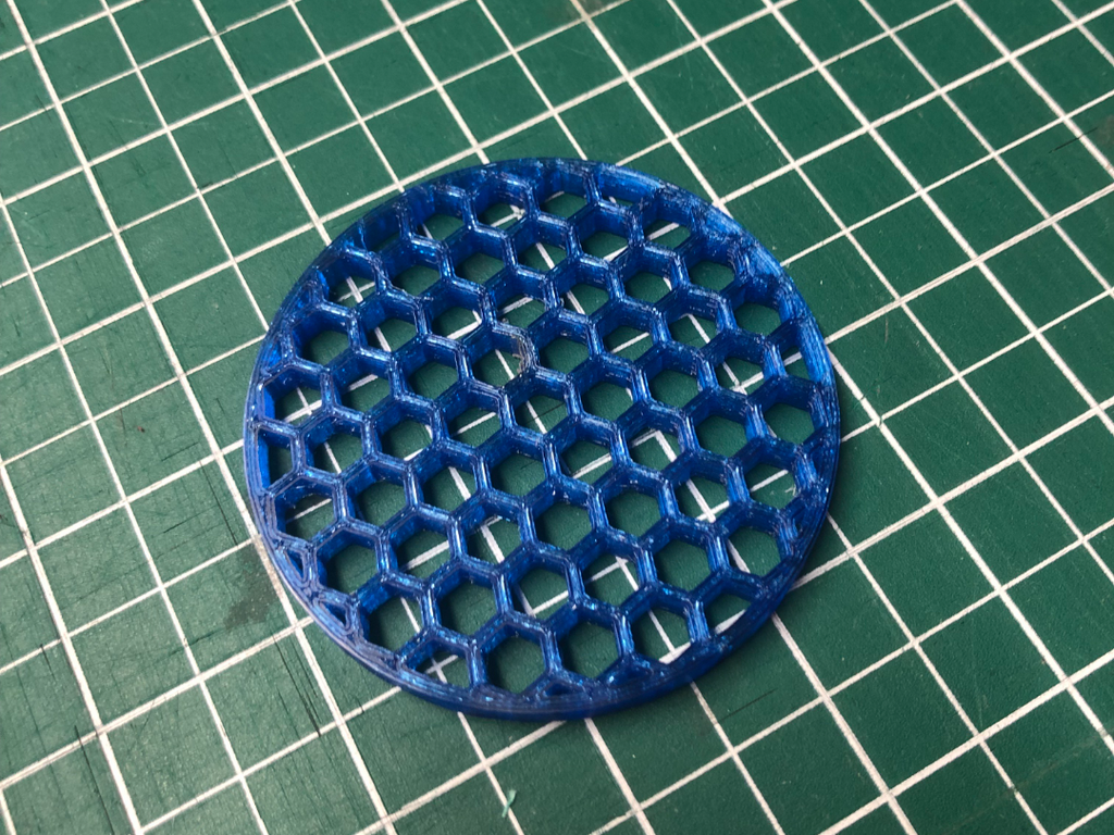 Indented Honeycomb Coaster